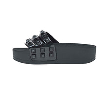 Cargar imagen en el visor de la galería, Carmen Platform Slides Sandals