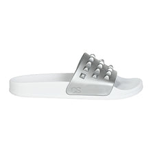 Cargar imagen en el visor de la galería, Franco White Slides - Metallic Jelly