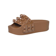 Cargar imagen en el visor de la galería, Carmen Platform Slides Sandals