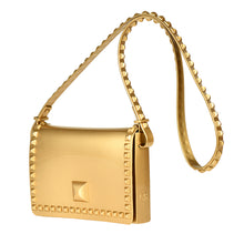Cargar imagen en el visor de la galería, Graziella Flap Crossbody - Metallic Jelly