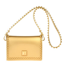 Cargar imagen en el visor de la galería, Graziella Flap Crossbody - Metallic Jelly