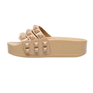 Carmen Platform Slides Sandals