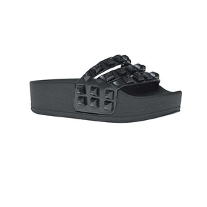 Carmen Platform Slides Sandals