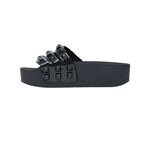 Carmen Platform Slides Sandals