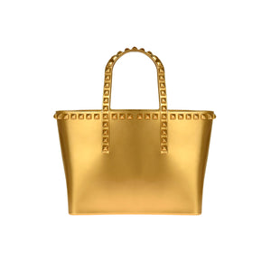 Grazia Mini Tote - Metallic Jelly