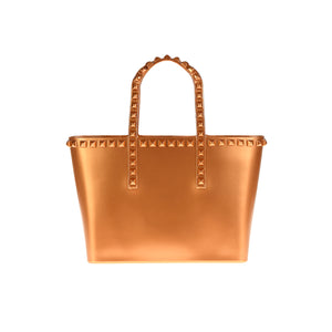 Grazia Mini Tote - Metallic Jelly